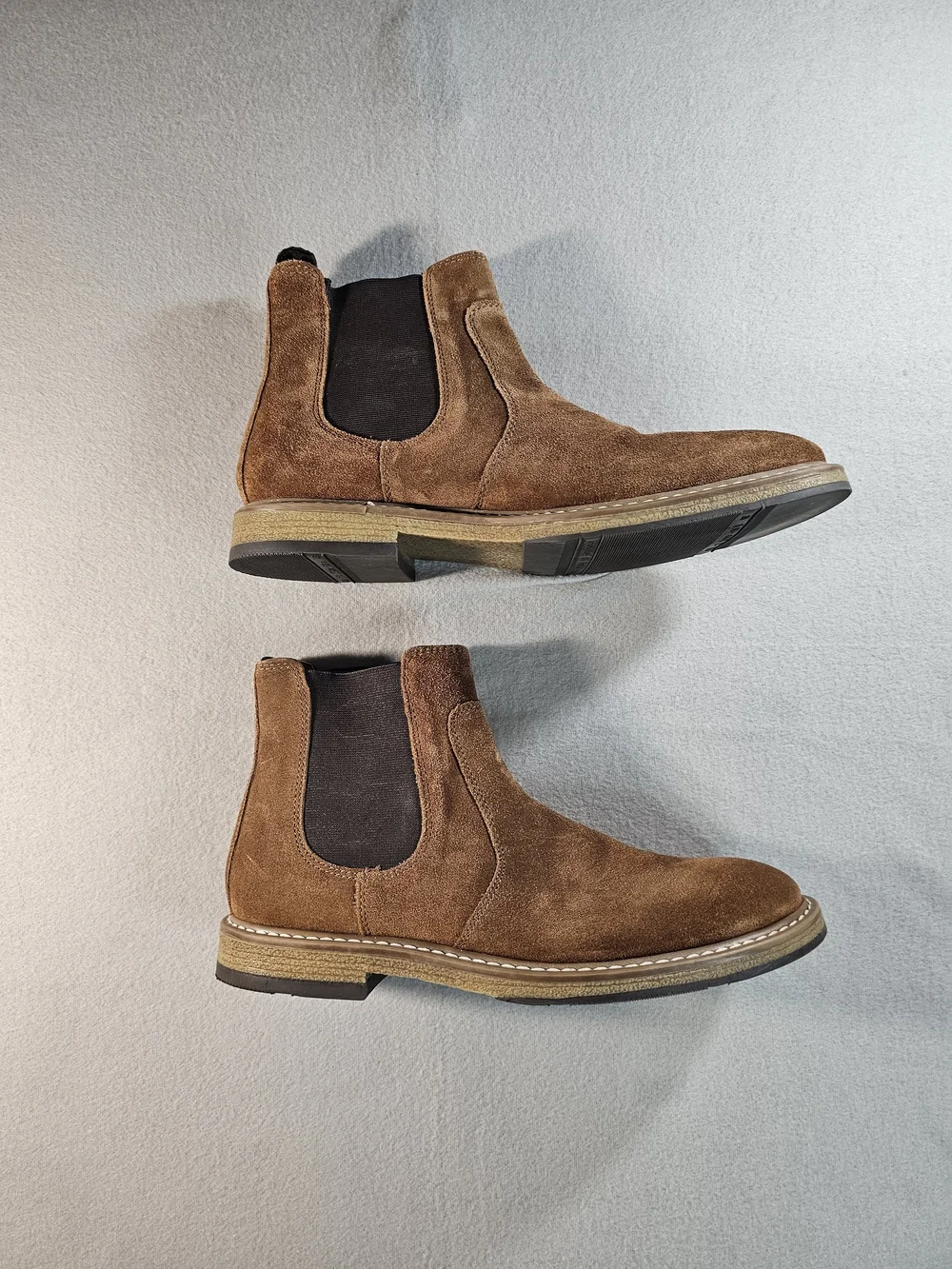 Steve Madden Men's Brown Suede Chelsea Boots Size 11 NWOT